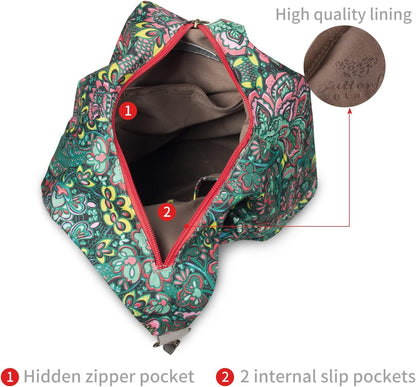 Women’s Butterfly Boho Backpack Purse Small Daypack