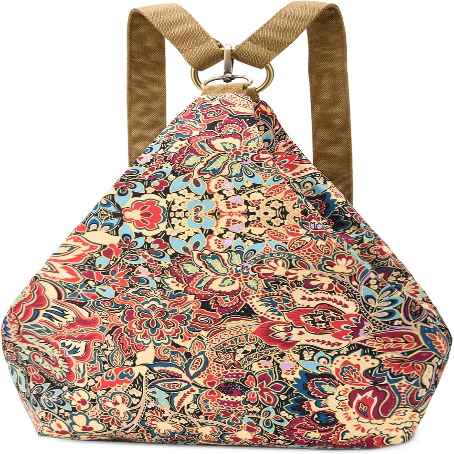 Women’s Boho Butterfly Backpack Purse – Small Casual Daypack