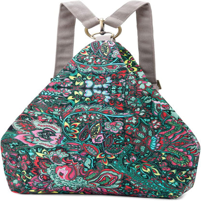 Women’s Butterfly Boho Backpack Purse Small Daypack